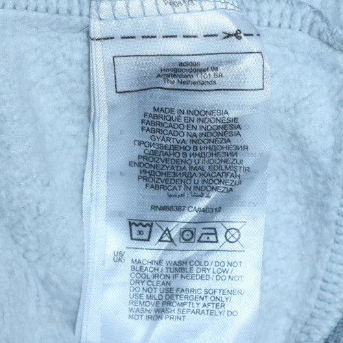 Mens UK Size L Adidas Grey Pullover Sweatshirt