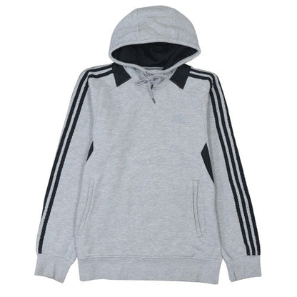 Mens UK Size M Adidas Grey Pullover Hoodie