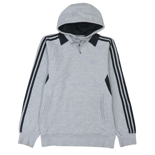Mens UK Size M Adidas Grey Pullover Hoodie