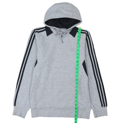 Mens UK Size M Adidas Grey Pullover Hoodie
