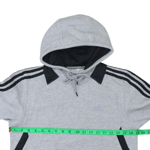 Mens UK Size M Adidas Grey Pullover Hoodie