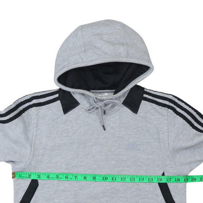 Mens UK Size M Adidas Grey Pullover Hoodie