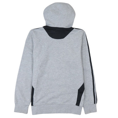 Mens UK Size M Adidas Grey Pullover Hoodie