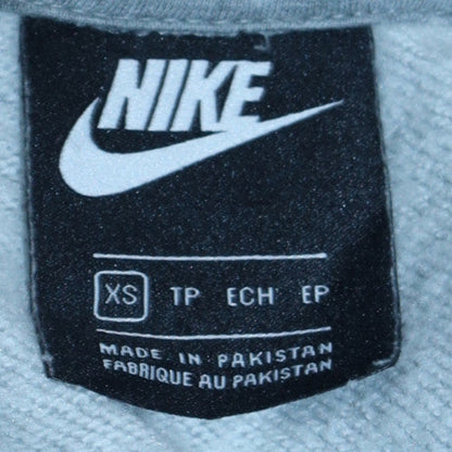 Mens UK Size XS Nike Grey Pullover Hoodie