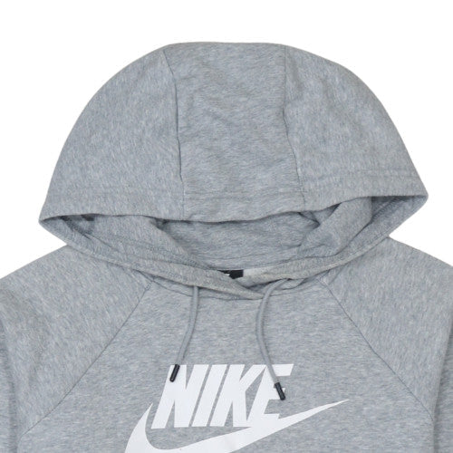 Mens UK Size XS Nike Grey Pullover Hoodie