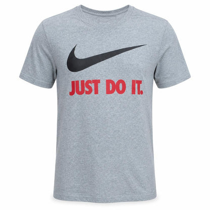 Nike Men's Grey Crew Neck Graphic Print T-Shirt M