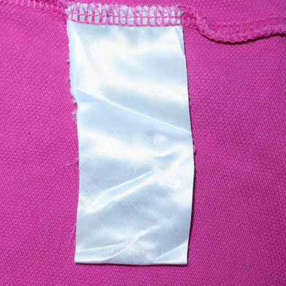Ellesse Womens Pink Polo Shirt Short Sleeve Cotton UK M
