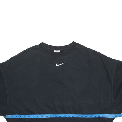Womens UK Size S Nike Black Pullover Sweatshirt
