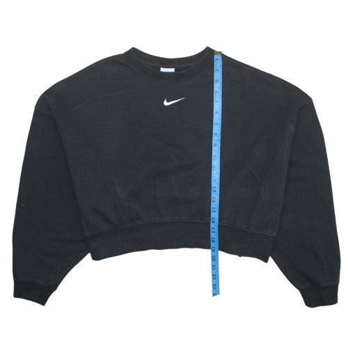 Womens UK Size S Nike Black Pullover Sweatshirt