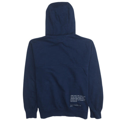 Womens UK Size M Nike Blue Pullover Hoodie