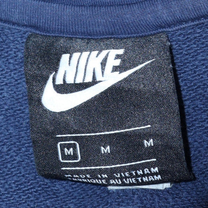 Womens UK Size M Nike Blue Pullover Hoodie