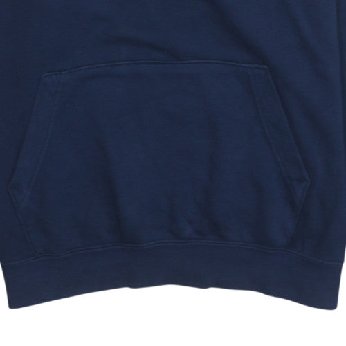 Womens UK Size M Nike Blue Pullover Hoodie