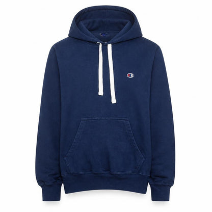 Mens UK Size L Champion Blue Pullover Hoodie