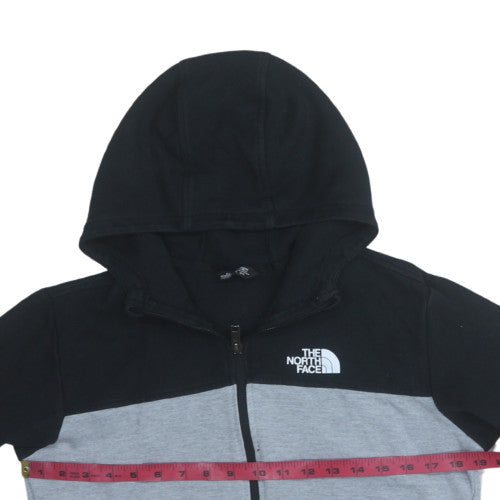 Teens UK Size 14 The North Face Grey Full Zip Hoodie
