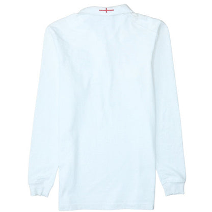 Teens UK Size 12 Slim Canterbury White Pullover Sweatshirt