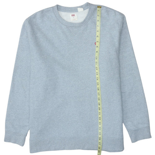 Mens UK Size XL Levi's Grey Pullover Sweatshirt