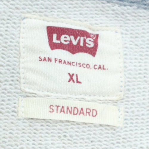 Mens UK Size XL Levi's Grey Pullover Sweatshirt