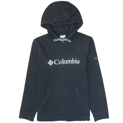 Mens UK Size M Columbia Black Pullover Hoodie