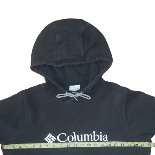 Mens UK Size M Columbia Black Pullover Hoodie
