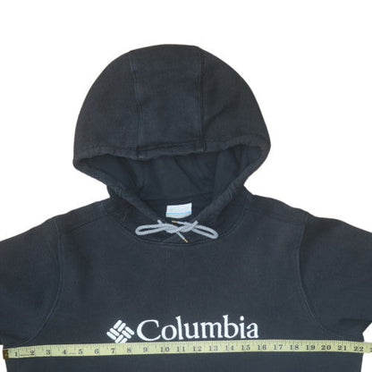 Mens UK Size M Columbia Black Pullover Hoodie