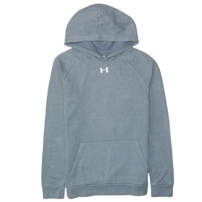 Teens UK Size L Under Armour Grey Pullover Hoodie