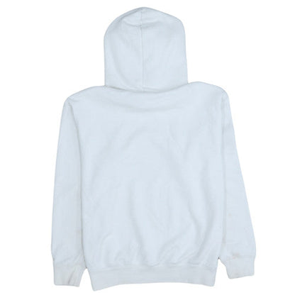Mens UK Size M Champion White Pullover Hoodie