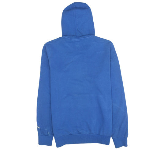 Mens UK Size M Puma Blue Pullover Hoodie