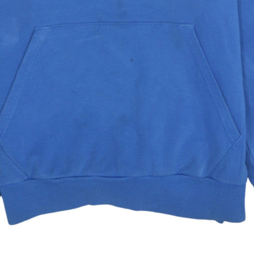 Mens UK Size M Puma Blue Pullover Hoodie