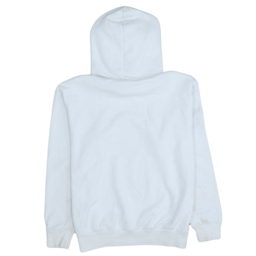 Mens UK Size M Champion White Pullover Hoodie