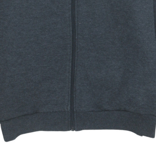 Mens UK Size M Lonsdale Grey Full Zip Sweatshirt