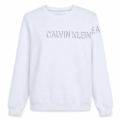 Mens UK Size S Calvin Klein Jeans White Pullover Sweatshirt
