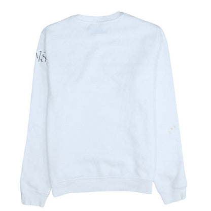 Mens UK Size S Calvin Klein Jeans White Pullover Sweatshirt