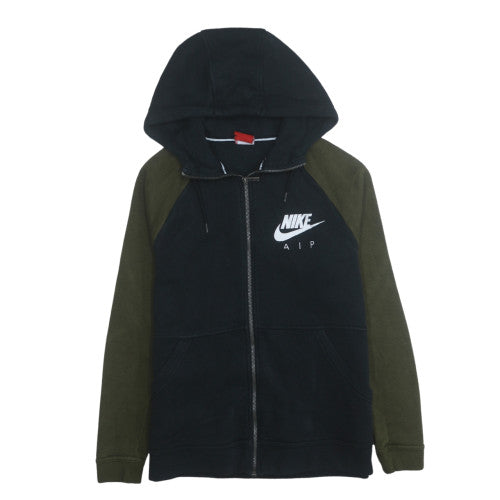 Mens UK Size M Nike Black Full Zip Hoodie