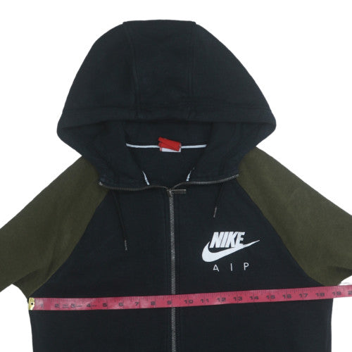 Mens UK Size M Nike Black Full Zip Hoodie