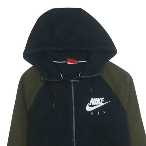 Mens UK Size M Nike Black Full Zip Hoodie