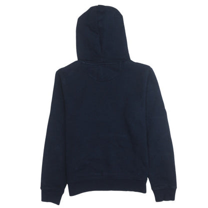 Mens UK Size S GANT Blue Pullover Hoodie