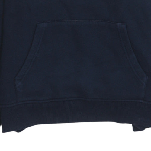 Mens UK Size S GANT Blue Pullover Hoodie