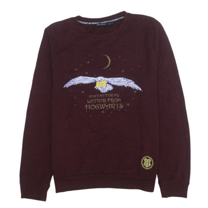 Womens UK Size M Harry Potter Red Pullover Sweatshirt