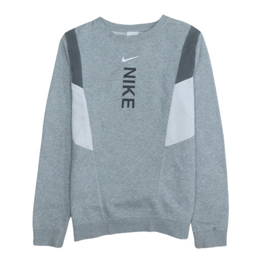 Teens UK Size L Nike Grey Pullover Sweatshirt