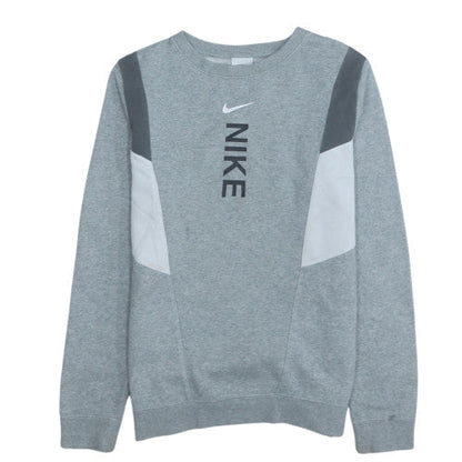 Teens UK Size L Nike Grey Pullover Sweatshirt