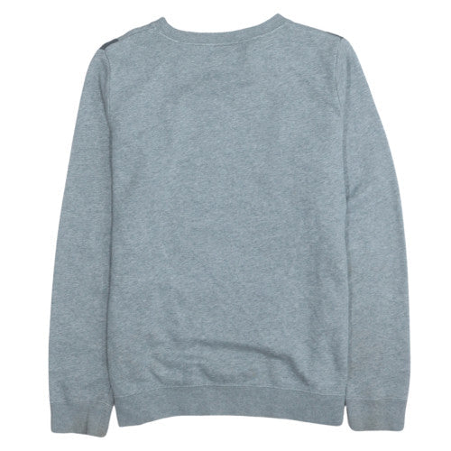 Teens UK Size L Nike Grey Pullover Sweatshirt