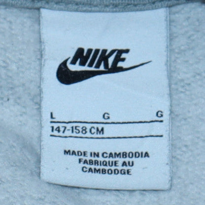 Teens UK Size L Nike Grey Pullover Sweatshirt