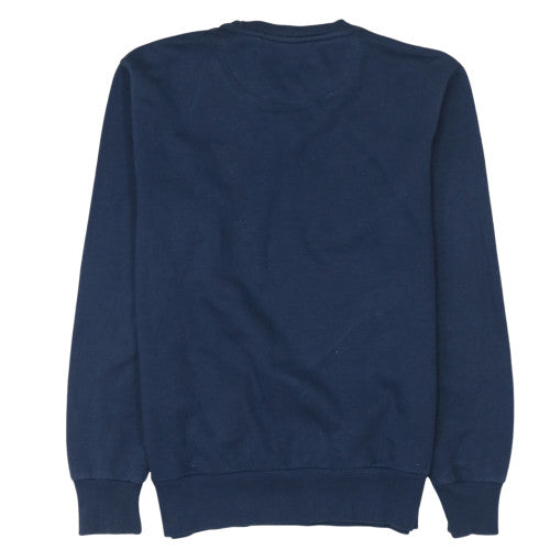 Mens UK Size M Ellesse Blue Pullover Sweatshirt