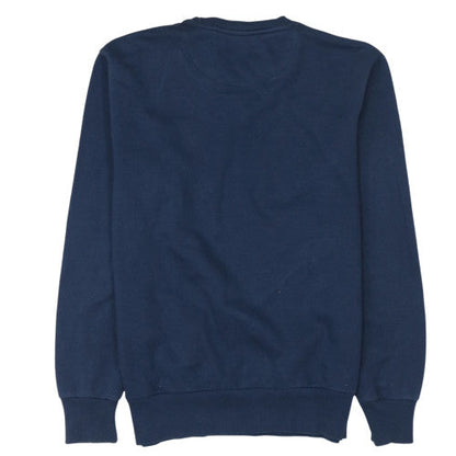 Mens UK Size M Ellesse Blue Pullover Sweatshirt