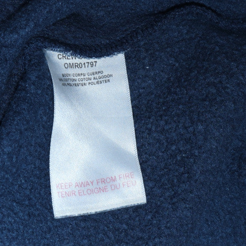 Mens UK Size M Ellesse Blue Pullover Sweatshirt