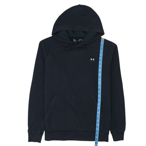 Mens UK Size S Under Armour Black Pullover Hoodie