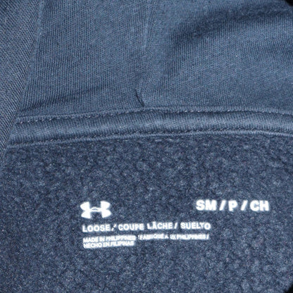 Mens UK Size S Under Armour Black Pullover Hoodie