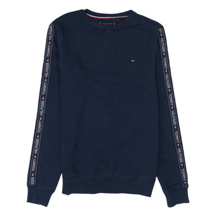 Mens UK Size M Tommy Hilfiger Blue Pullover Sweatshirt