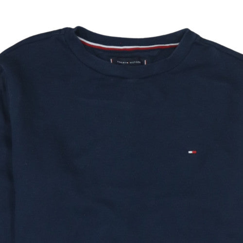 Mens UK Size M Tommy Hilfiger Blue Pullover Sweatshirt
