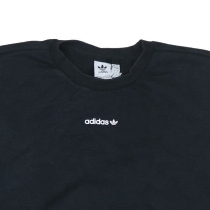 Womens UK Size 8 Adidas Black Pullover Sweatshirt